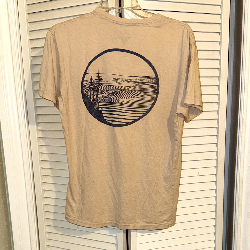 Proof Lab Beige Graphic Tee - S